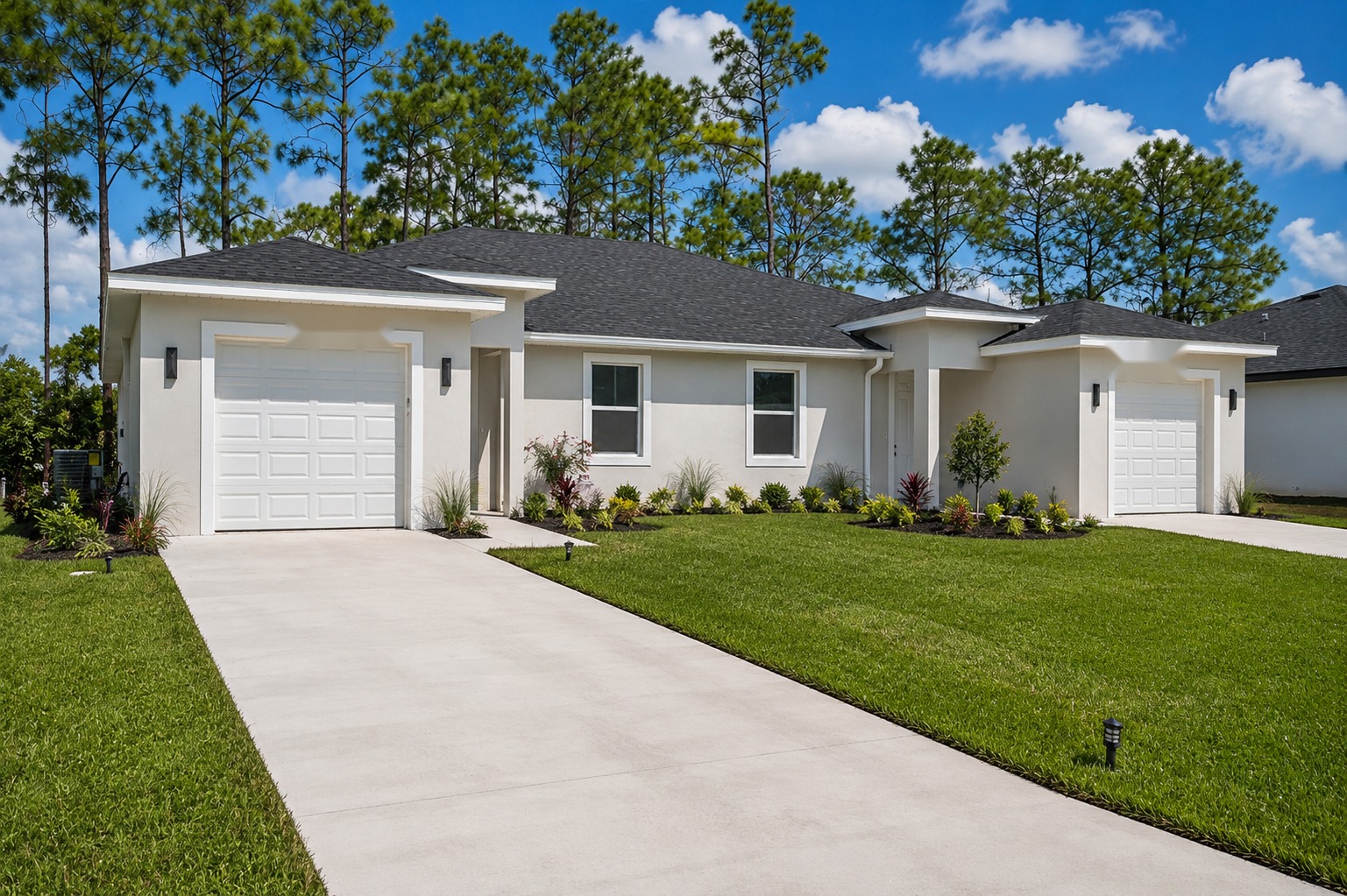 Twin residences — duplex development