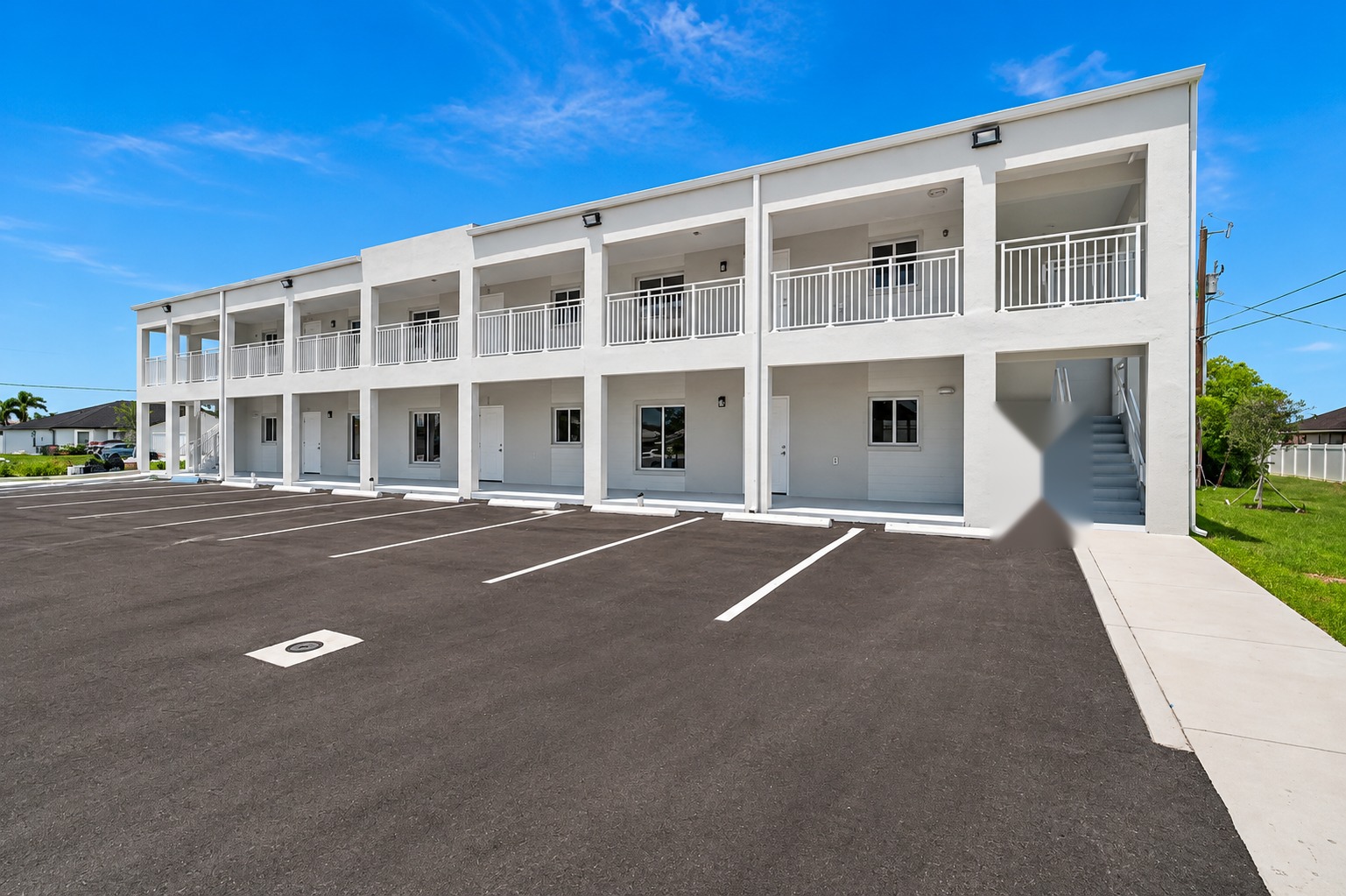Small multifamily building — completed development
